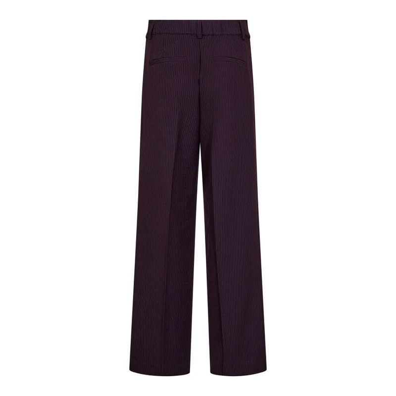 Co´Couture - Nolancc Wide Pant 31644 - 67 - Plum