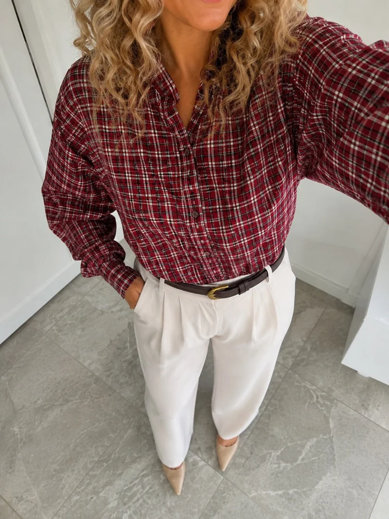 Valentin Studio - Cowboy Ch171499c - Red Checker