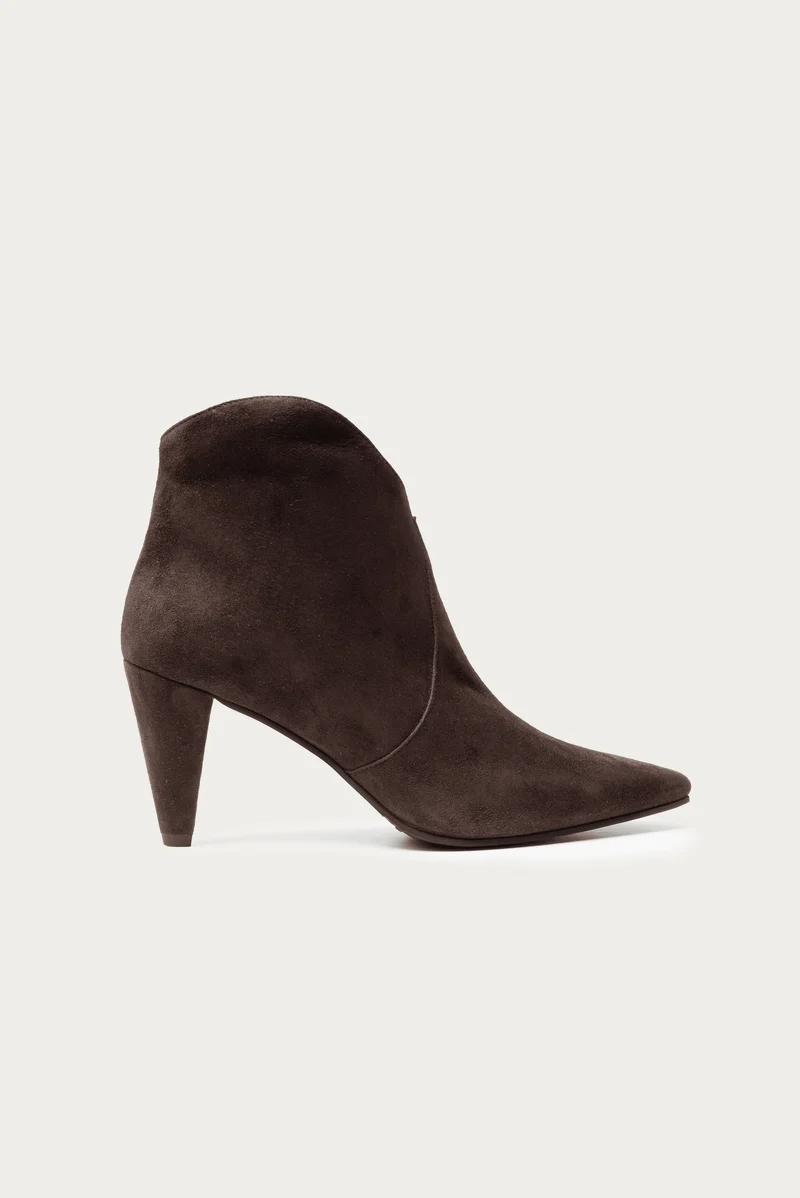 Fibi Dunkelbraun Wildleder