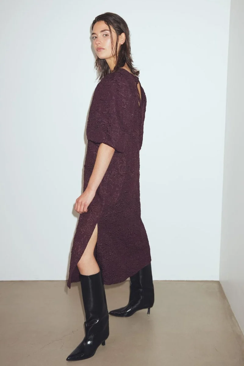 Noella - N-Pastis Long Dress 14840001 - 1393 - Winetasting