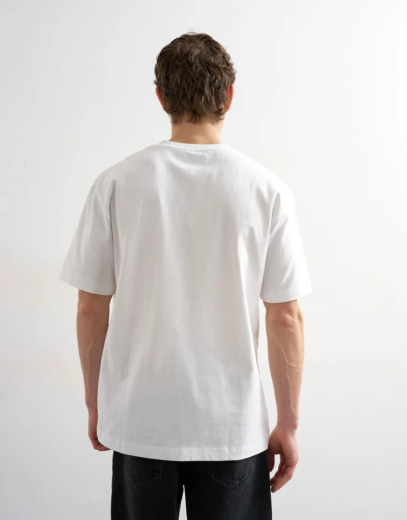Topman relaxed fit t-shirt in white