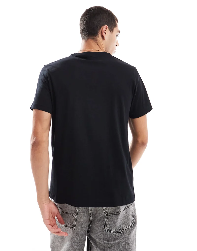 Polo Ralph Lauren lounge t-shirt in black with logo