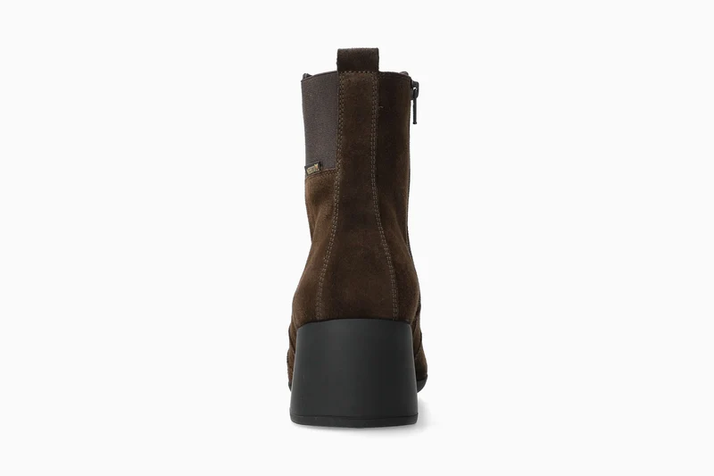 Bottines à talon ZELIA marron foncé
