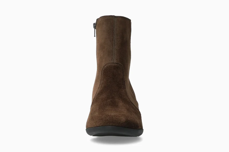 Bottines à talon ZELIA marron foncé