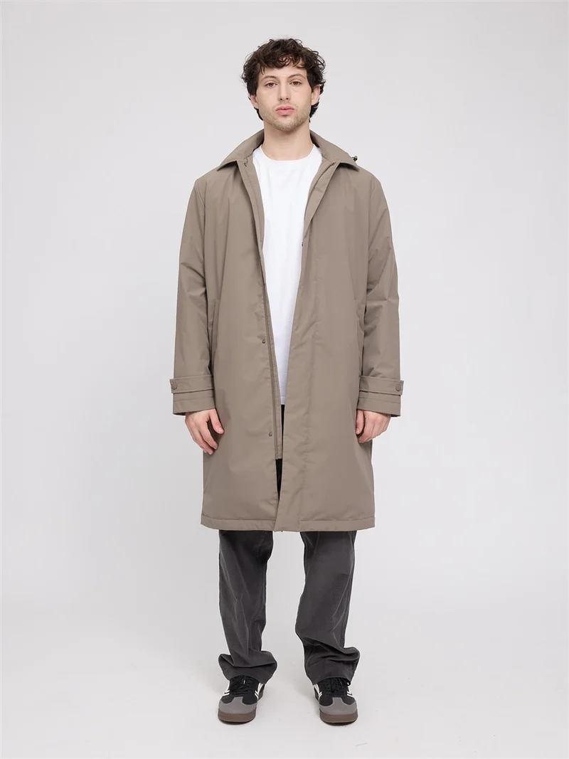 MAZINE Light Padded Coat light-mud