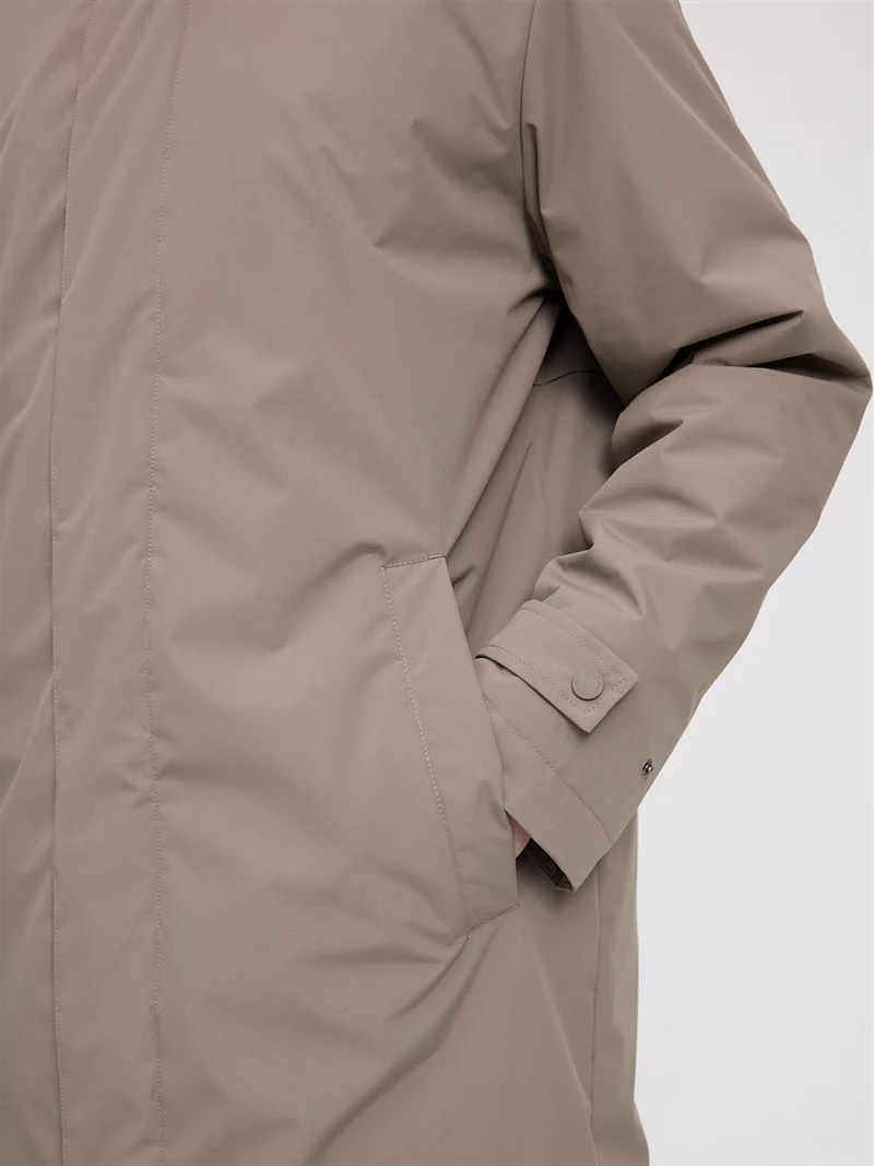 MAZINE Light Padded Coat light-mud