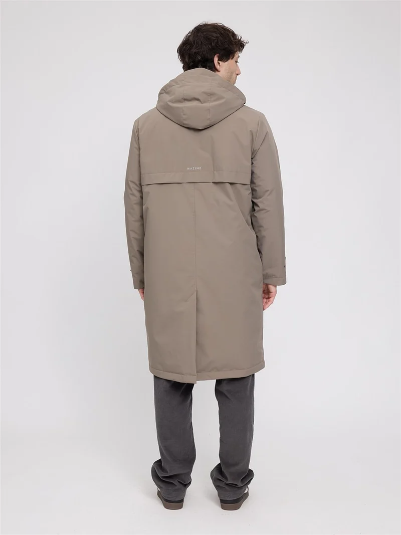 MAZINE Light Padded Coat light-mud