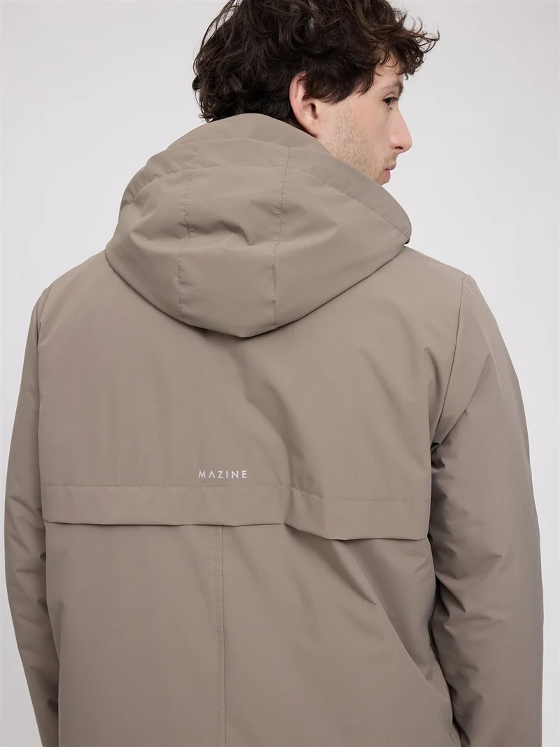 MAZINE Light Padded Coat light-mud
