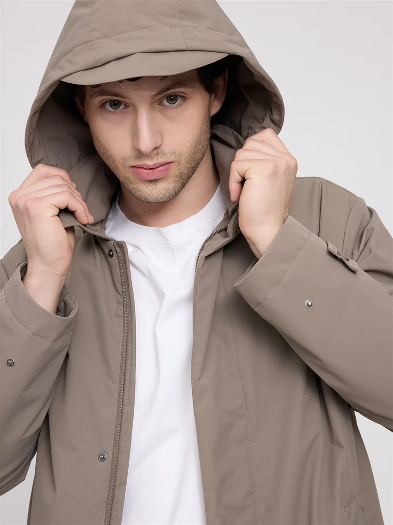 MAZINE Light Padded Coat light-mud