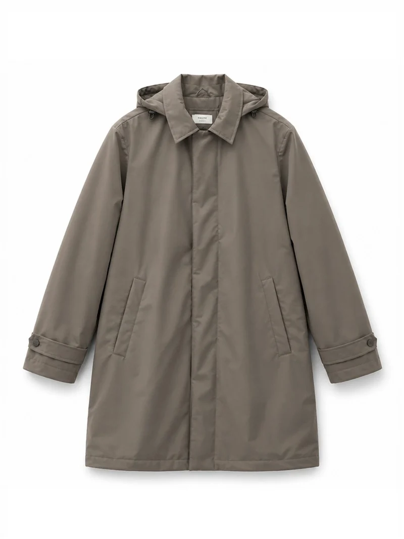 MAZINE Light Padded Coat light-mud