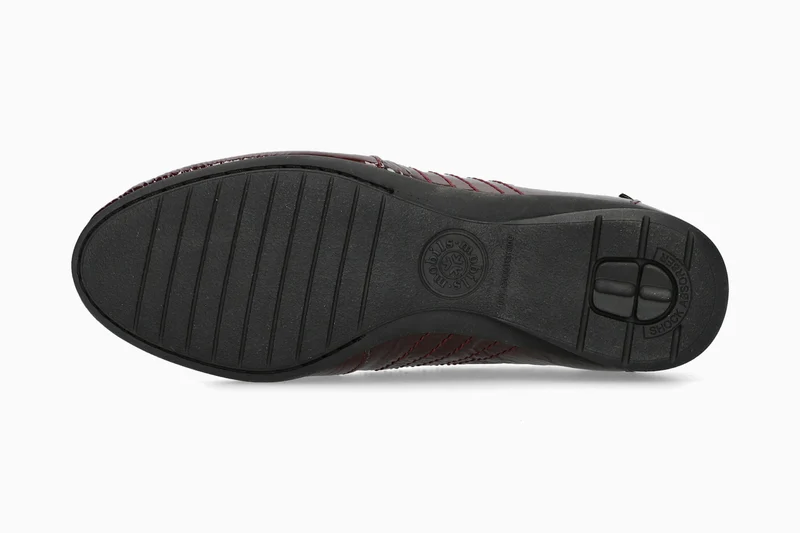 Derbies SILLA rouge foncé