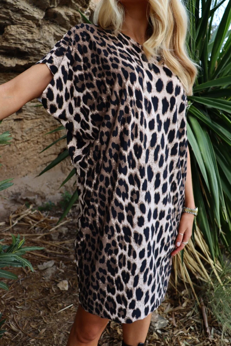 Liberte - Alma-Tunic 9520 - Big Lux Leo Fossil