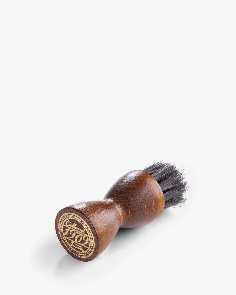 Einreibebürste rund, schwarz