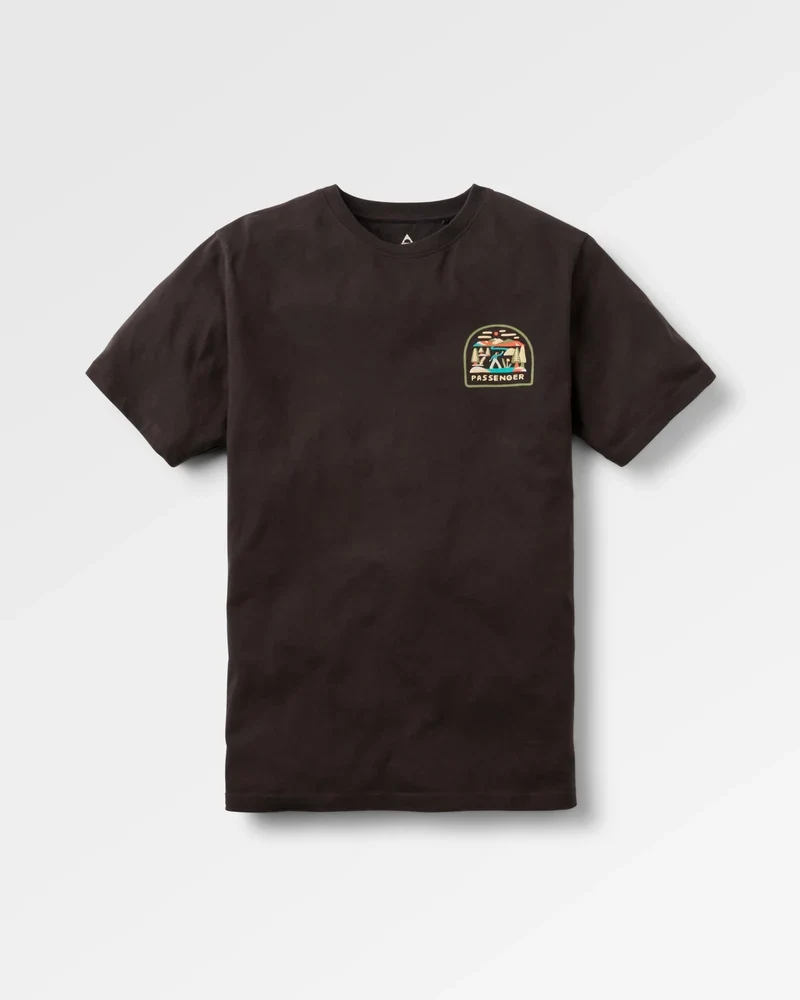 PASSENGER Lost Patch T-Shirt black
