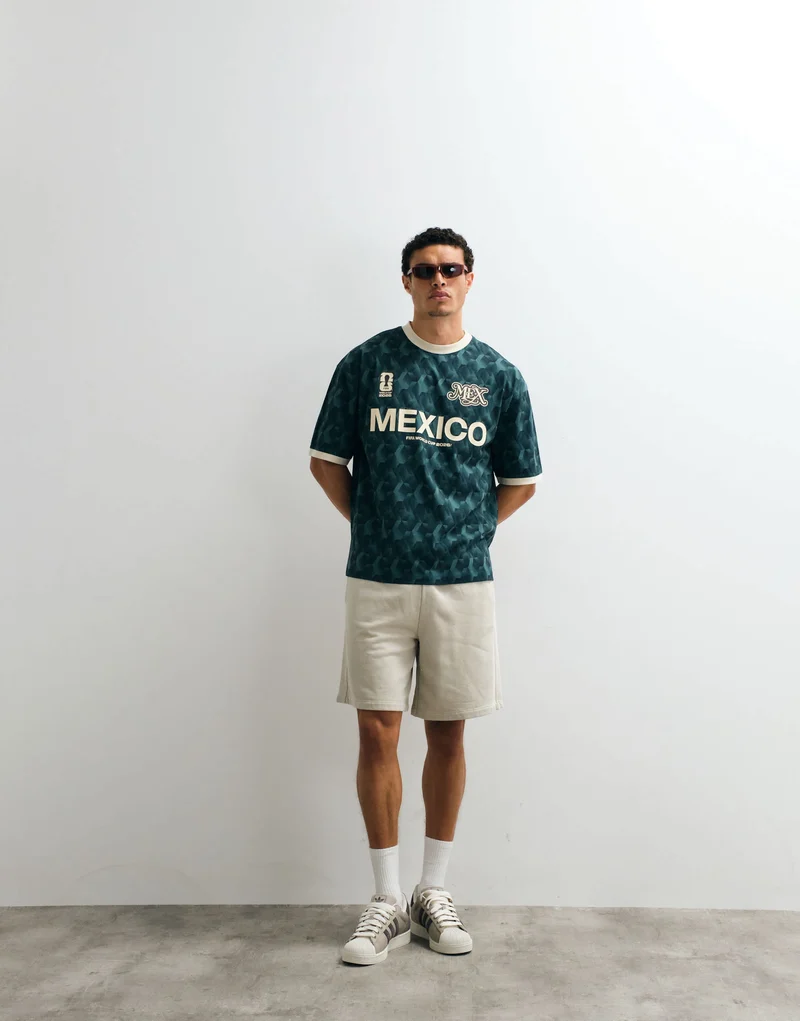 Topman relaxed fit bermuda jogger short in washed stone