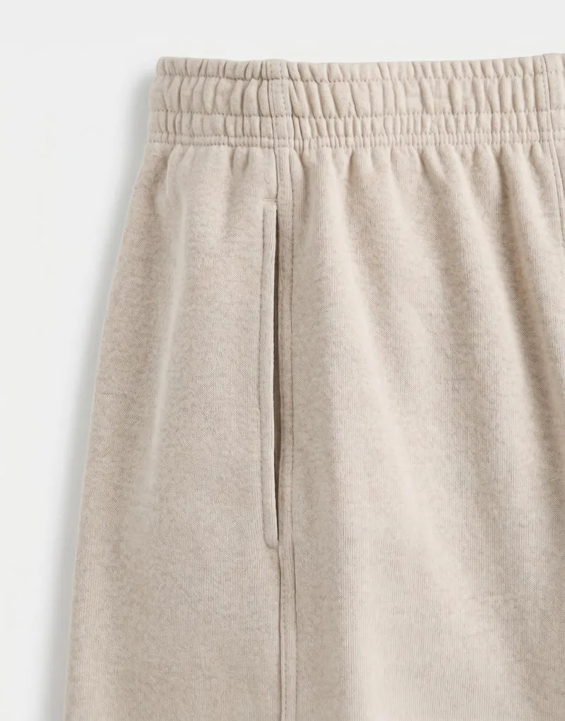 Topman relaxed fit bermuda jogger short in washed stone