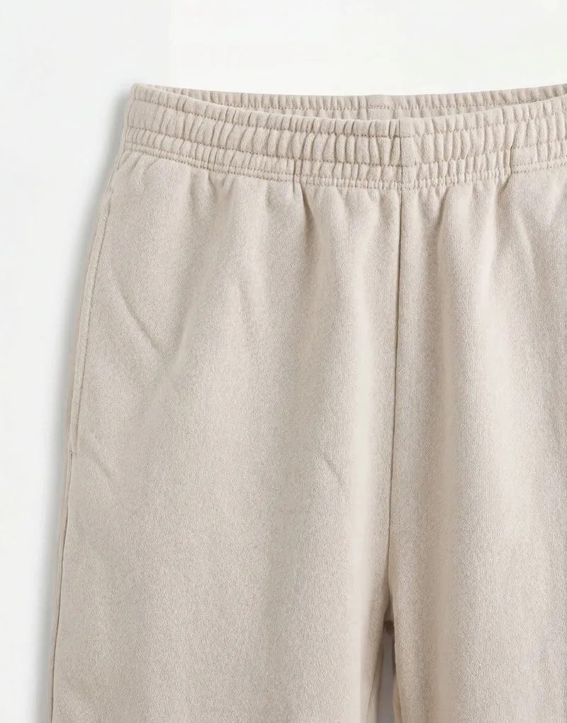 Topman relaxed fit bermuda jogger short in washed stone