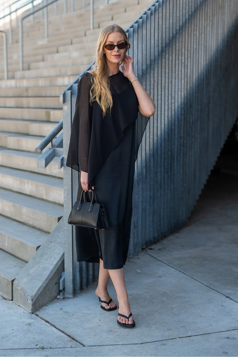 A-View - Flow Dress Av9495 - 999 - Black