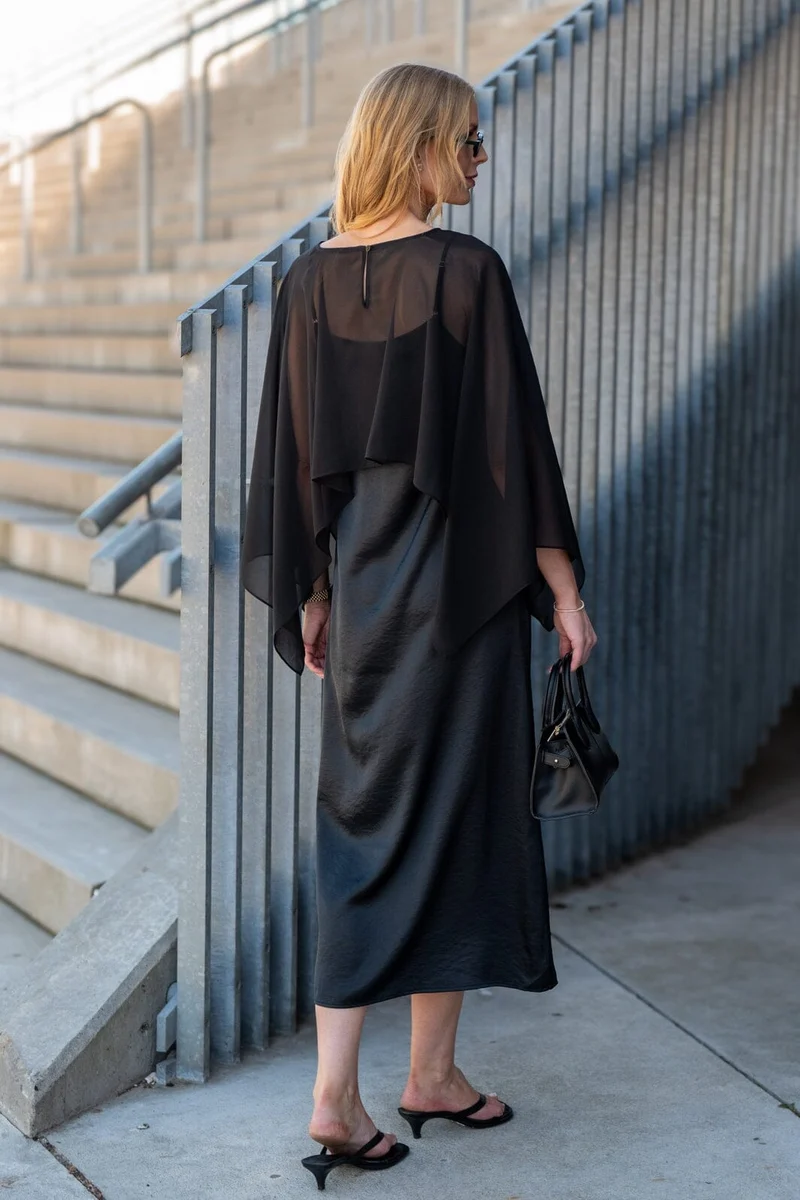 A-View - Flow Dress Av9495 - 999 - Black