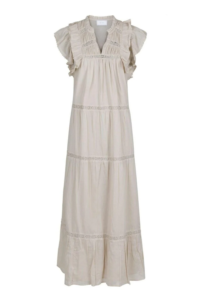 Neo Noir - Ankita S Voile Dress - Sand
