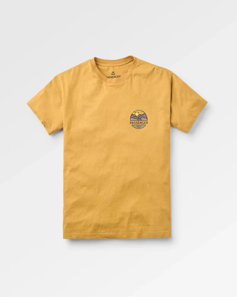 PASSENGER Laidback Recycled Cotton Relaxed Fit T-Shirt dusty ochre