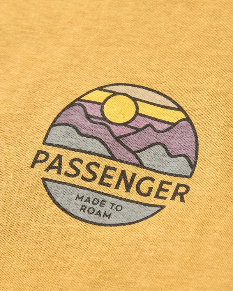 PASSENGER Laidback Recycled Cotton Relaxed Fit T-Shirt dusty ochre