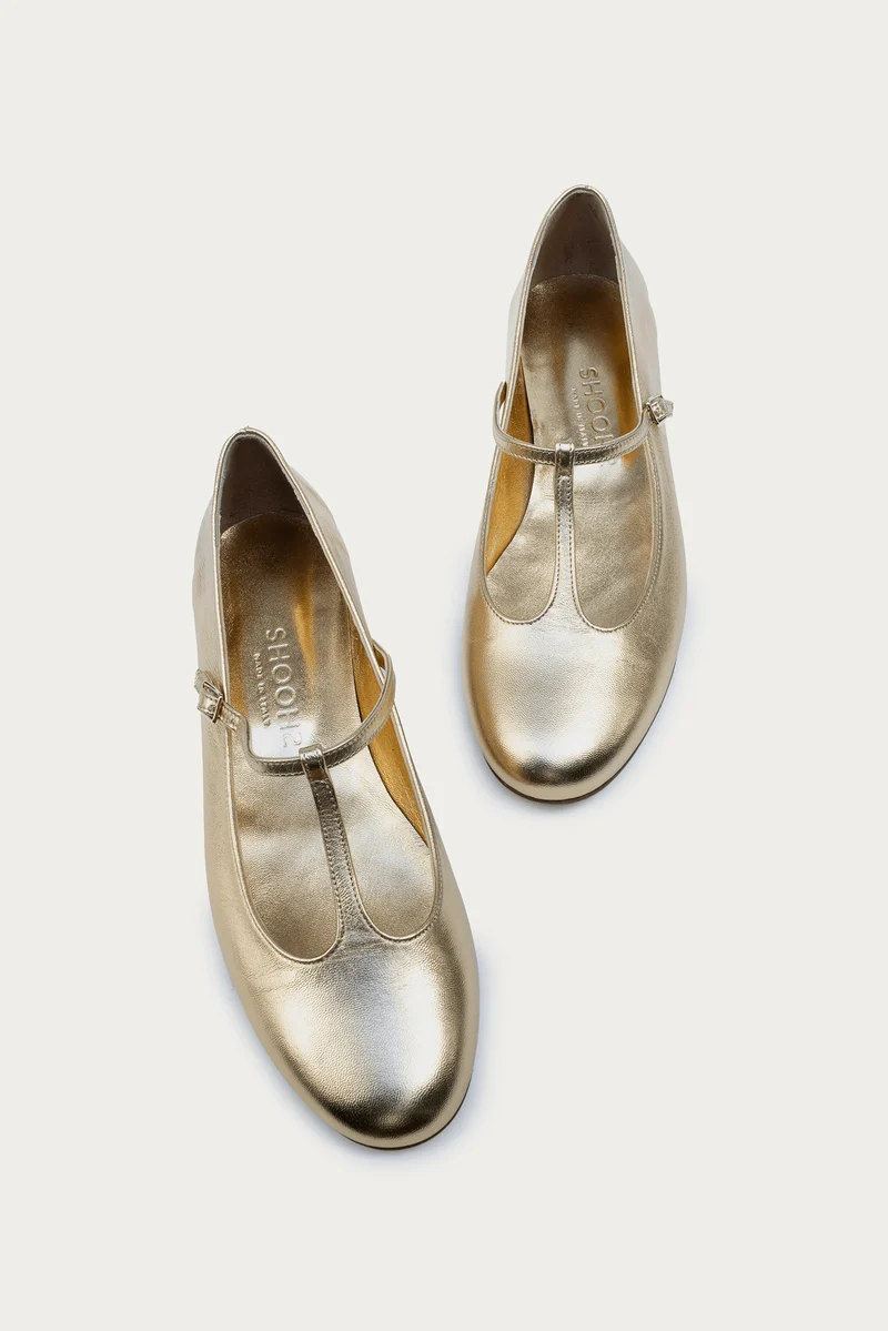 Ari Gold Metallic-Leder