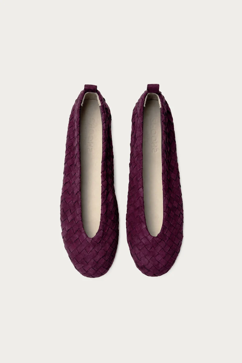 Smilla Bordeaux Wildleder