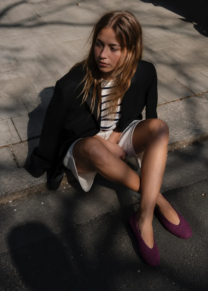 Smilla Bordeaux Wildleder
