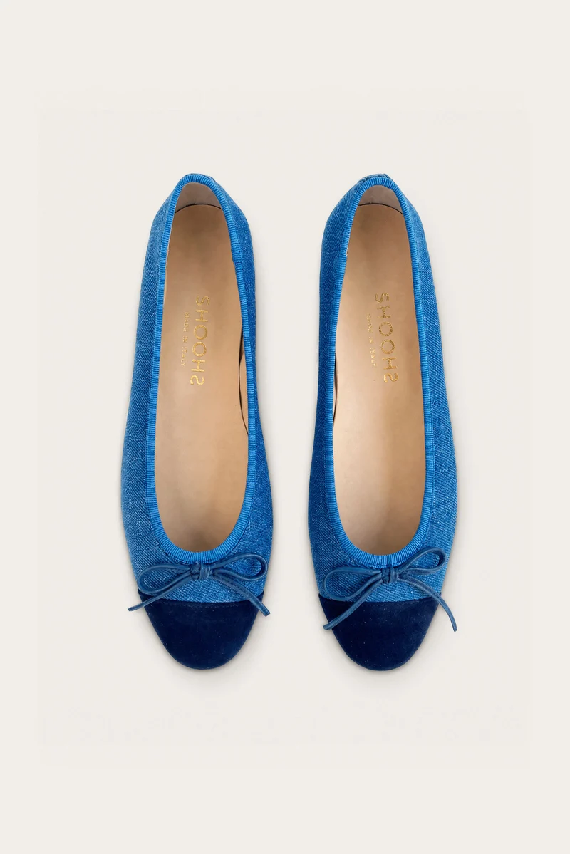 Emma Denim Spitze Dunkelblau