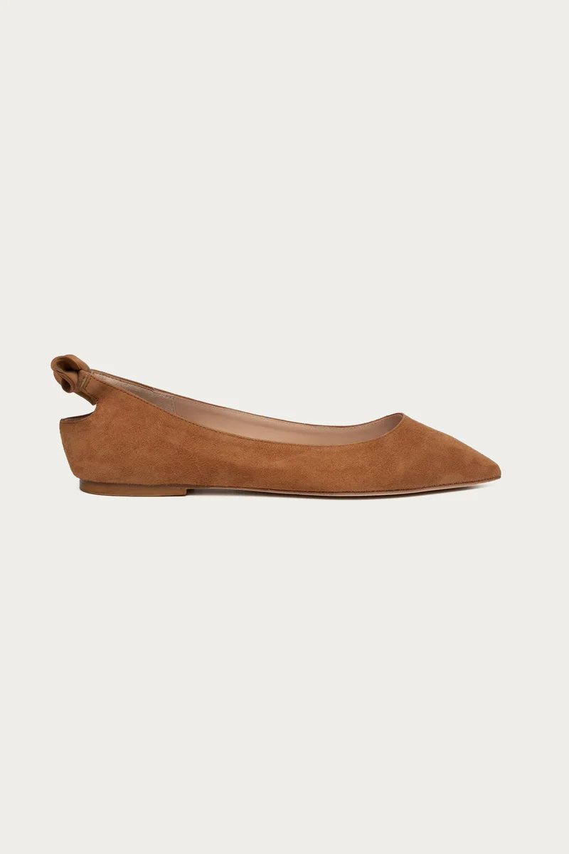 Anais Cognac Wildleder