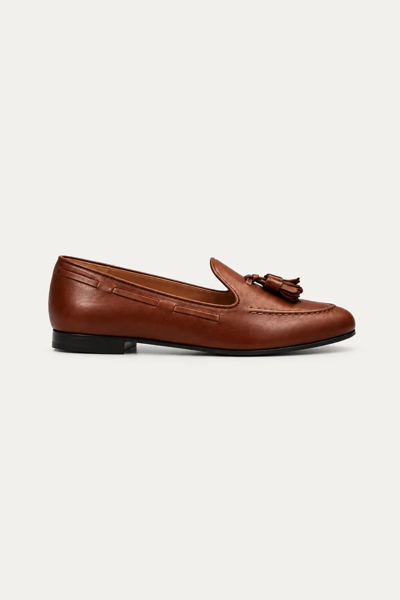 Teo Cognac Glattleder