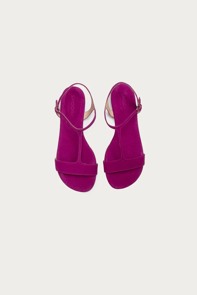 Mia Fuxia Wildleder