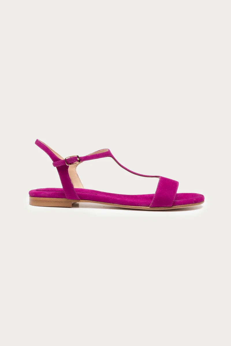 Mia Fuxia Wildleder