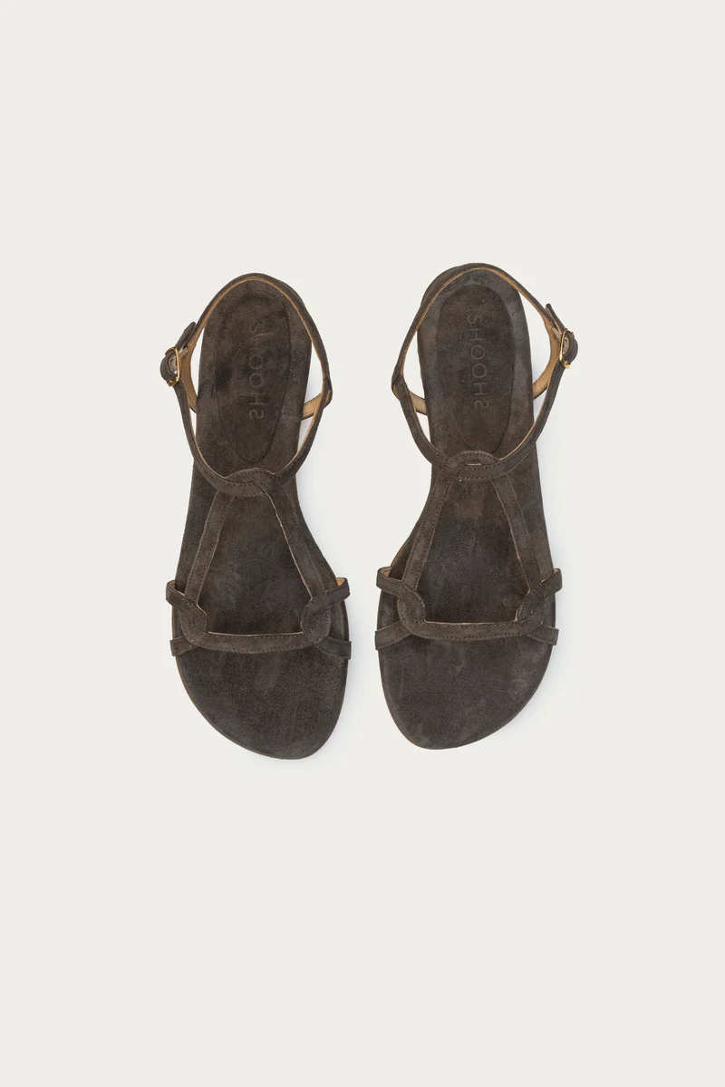 Lucia Grau Wildleder