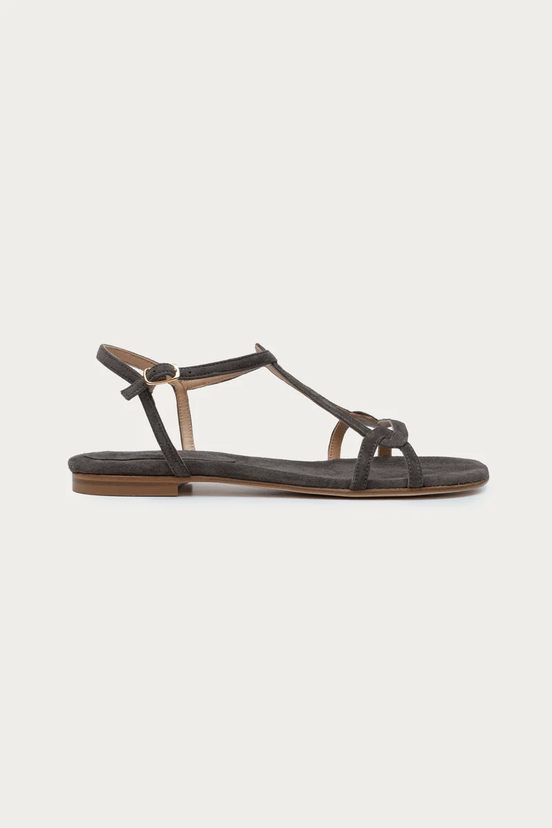 Lucia Grau Wildleder