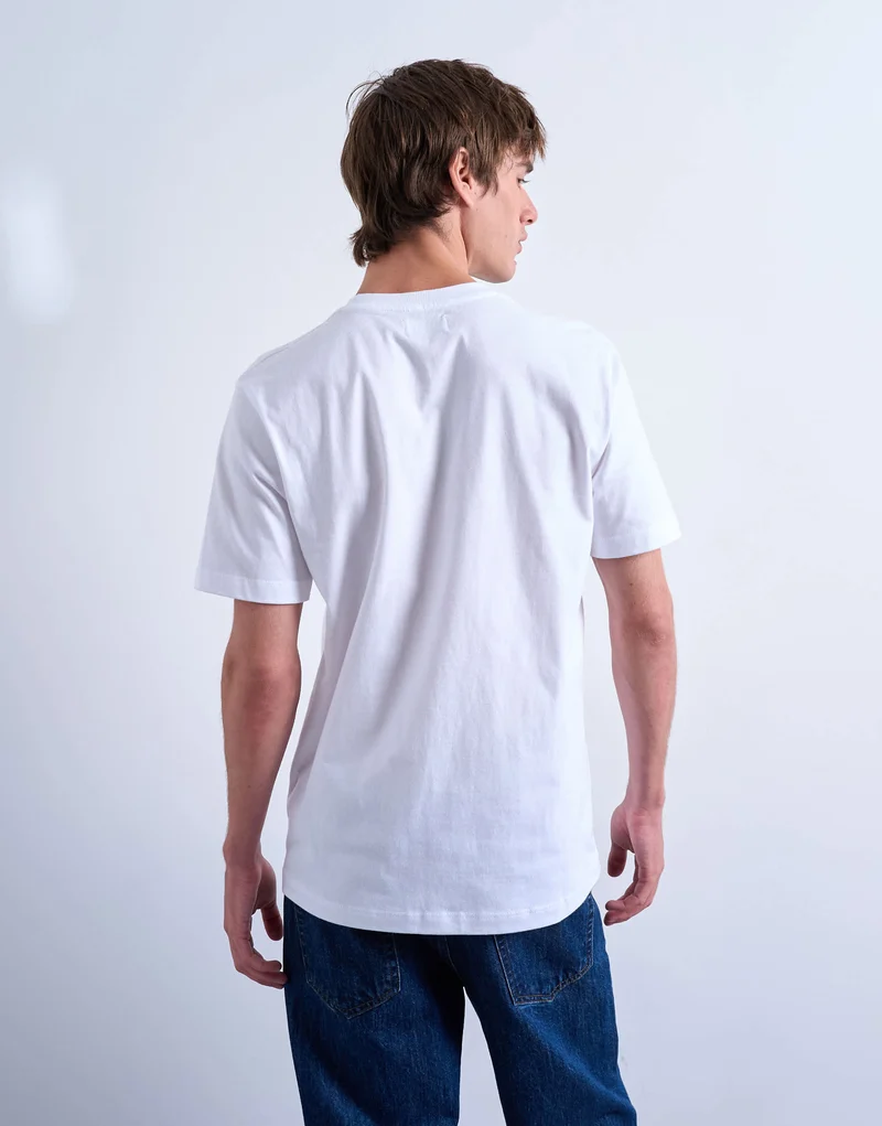 Topman 3 pack classic fit t-shirt in white