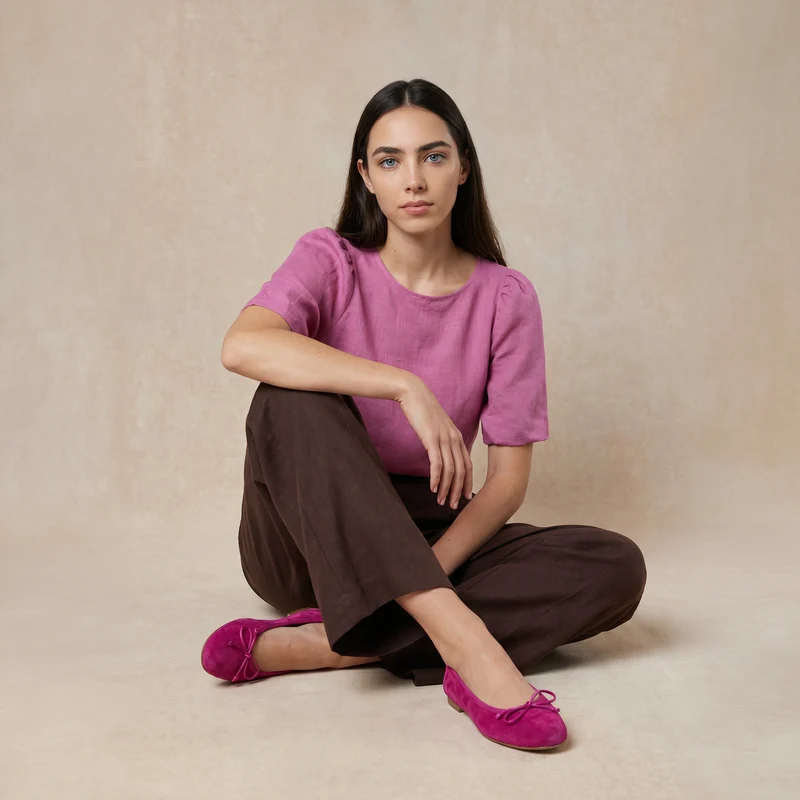 Lilli Pink Wildleder