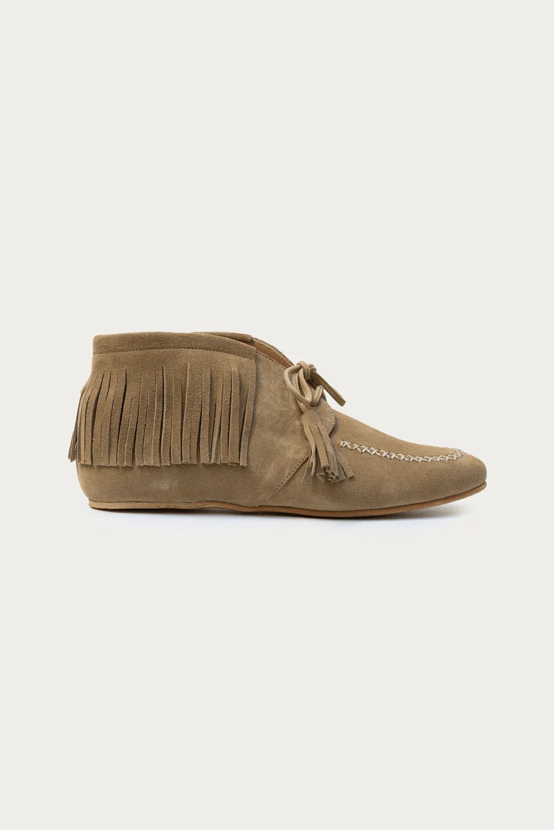 Robin Taupe Wildleder