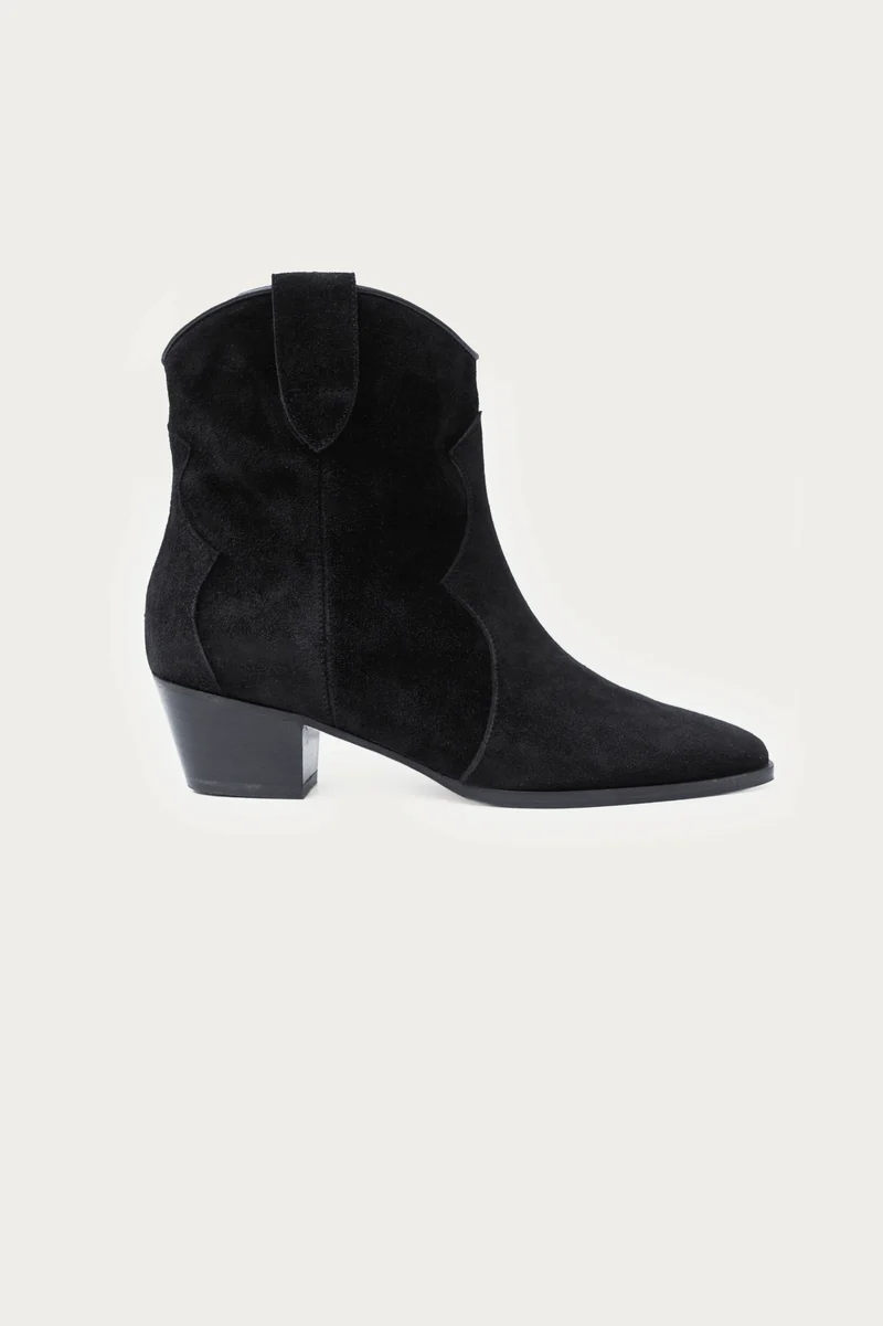 Kate Schwarz Veloursleder