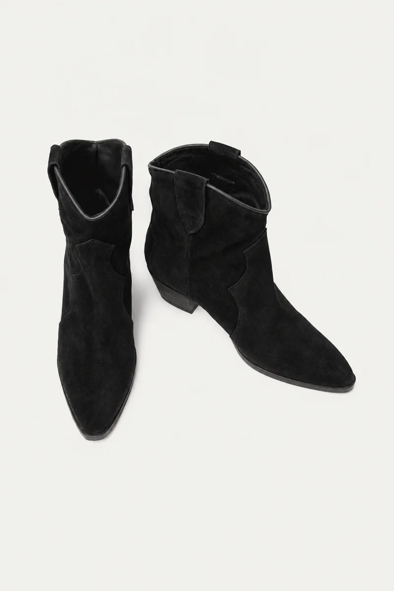 Kate Schwarz Veloursleder