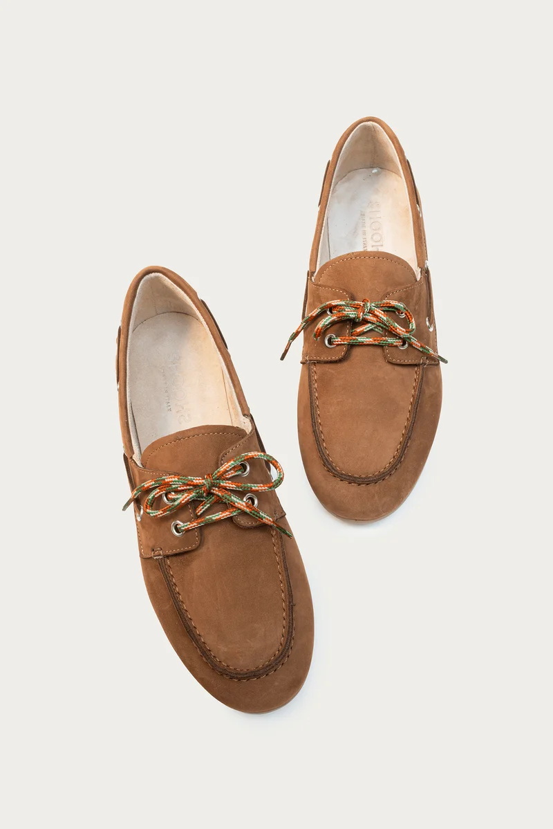 Elsa Brandy Nubuk Leder
