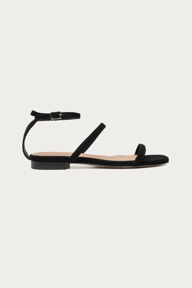 Patty Schwarz Wildleder