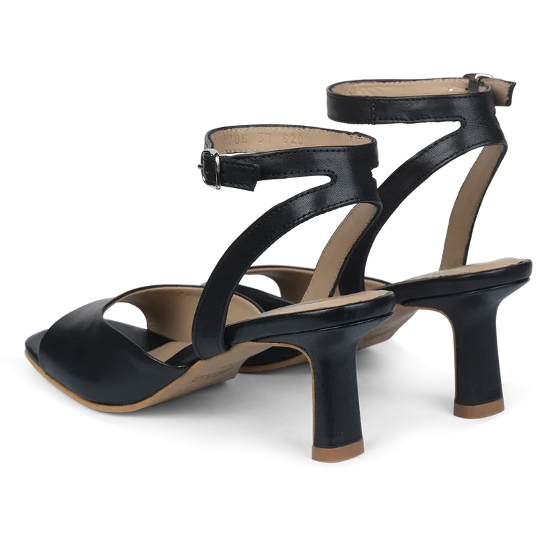 Angulus - Sandal Med Hæl 5706-101 - 1604 Black