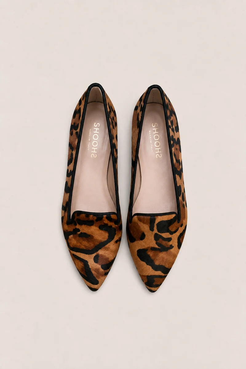 Zara Leopard Print Fell-Optik