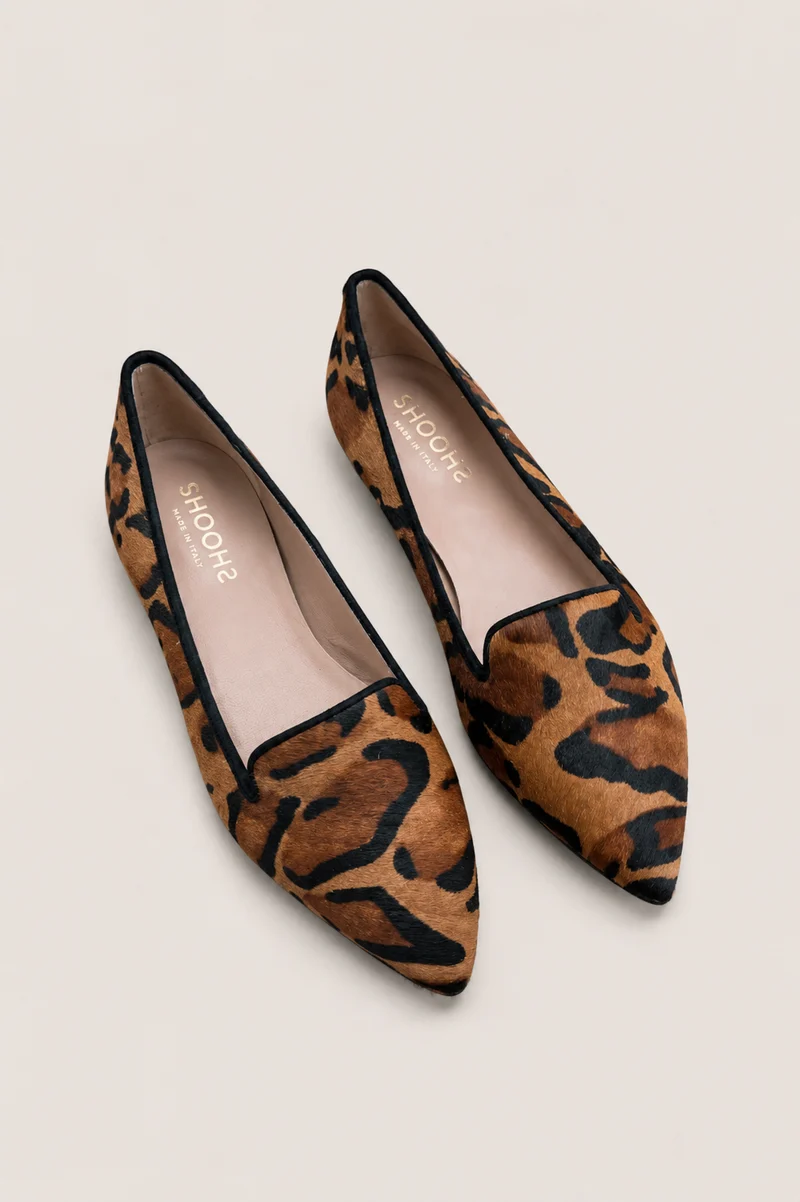 Zara Leopard Print Fell-Optik