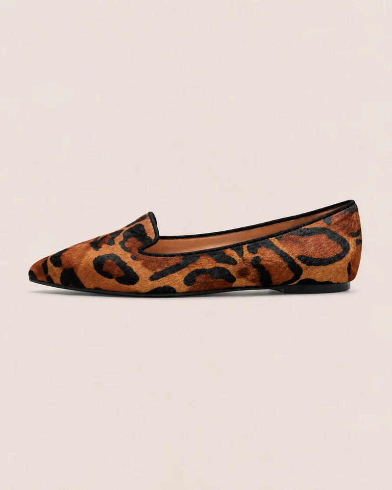 Zara Leopard Print Fell-Optik