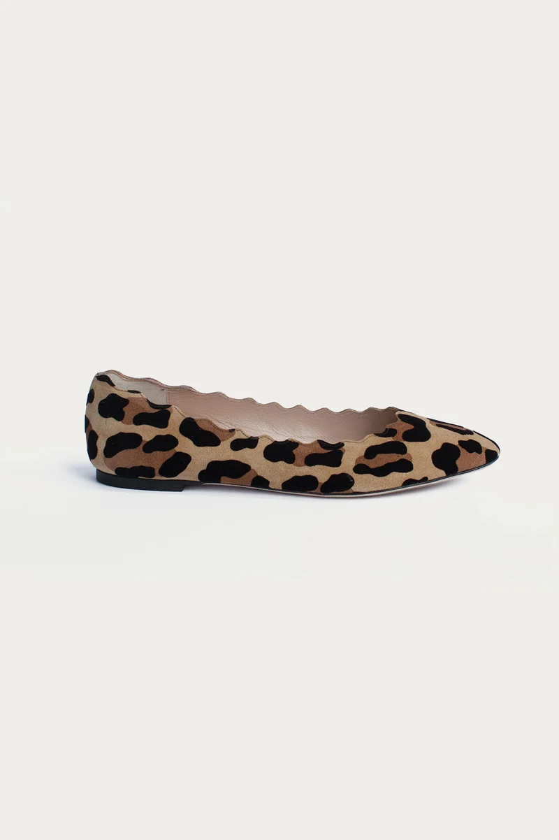 Ada Leoparden Optik Wildleder