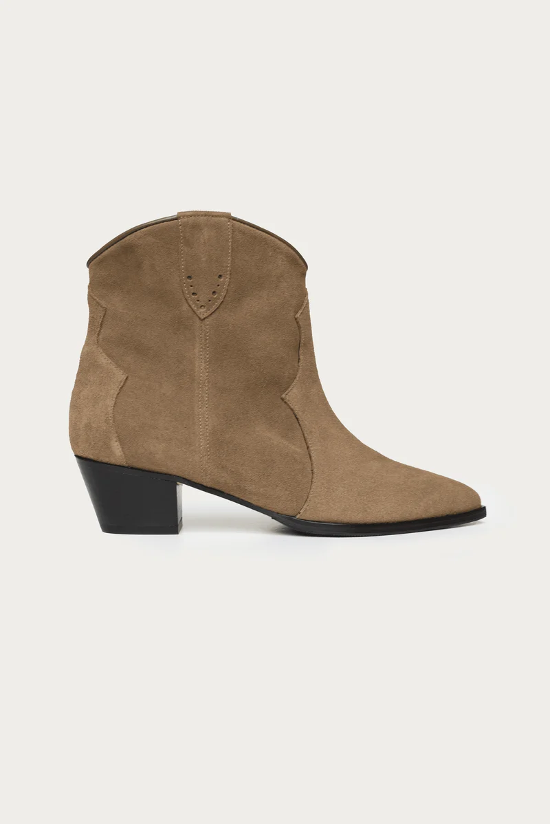 Kate Taupe Veloursleder