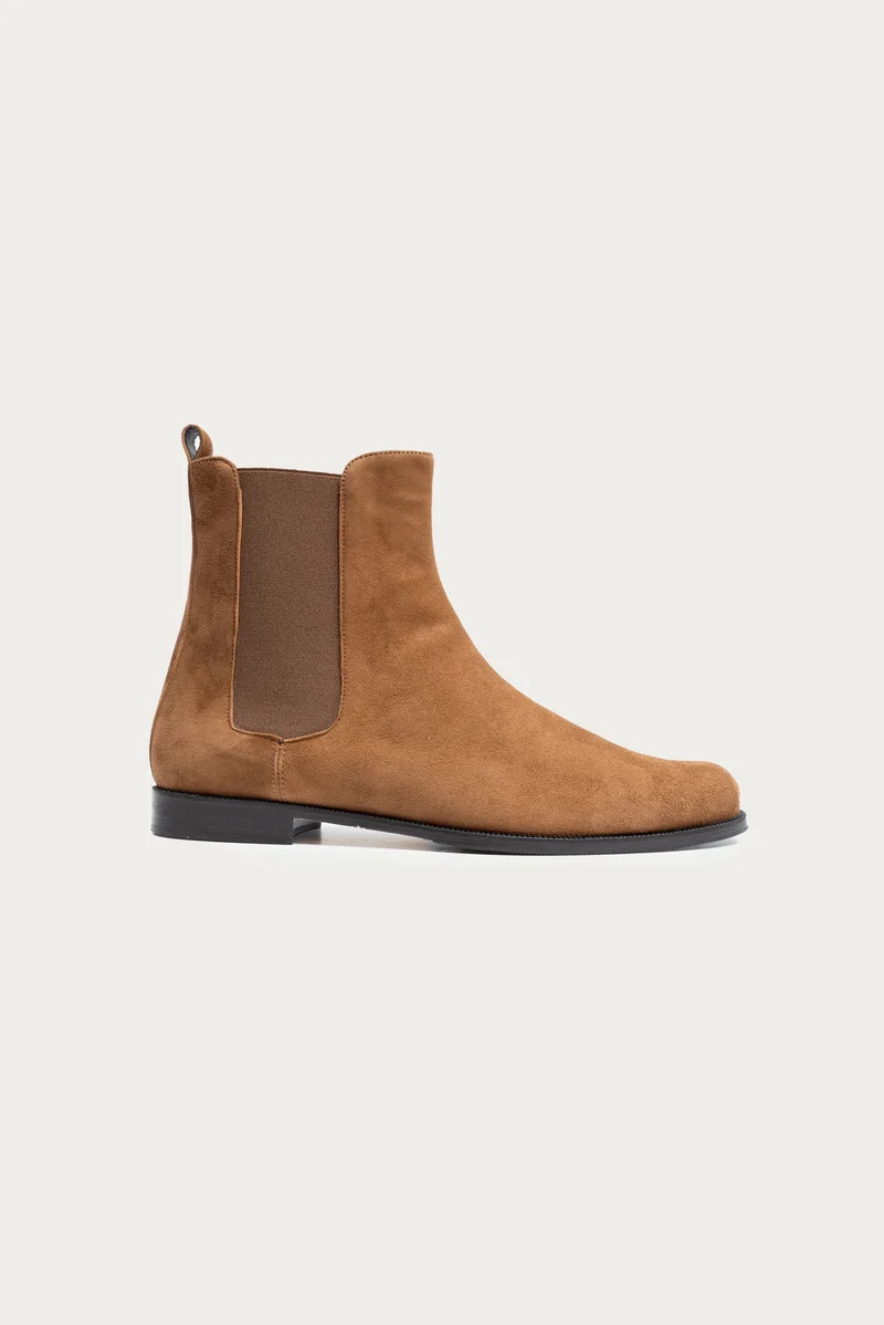 Marie Cognac Wildleder